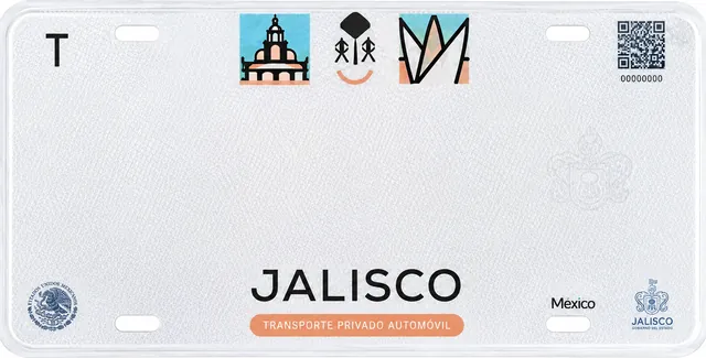 Placa de Jalisco